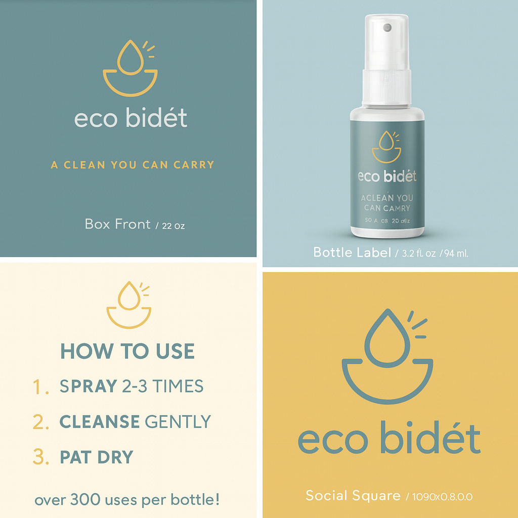 eco bidét - A Clean You Can Carry