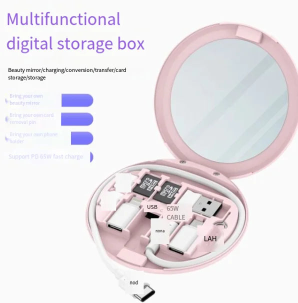 Portable Multifunction Fast Charging Cable Five-in-one