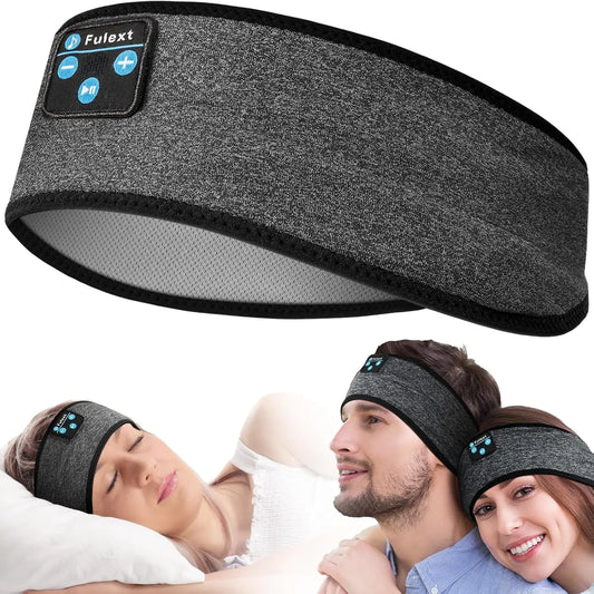 Fulext Sleep Headphones - Headband Headphones - Sleeping Headphones Bluetooth Headband for Side Sleeper Music Headphone Band Wireless Eye Mask Tech Gadgets Gifts for Women Men