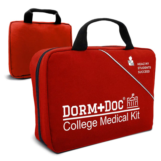 DORM DOC -CampusCare 175-Piece First Aid Kit - Portable Medical Essentials for Students