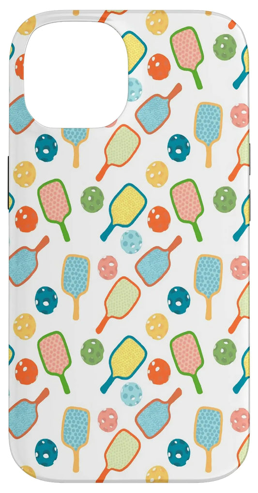 iPhone 14 Sunny Pickleball Pattern - Pickleball Case